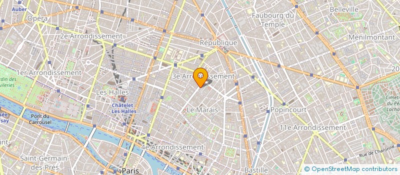 localisation de l'entreprise MONSIEUR ABDERRAOUF TALEB  PARIS