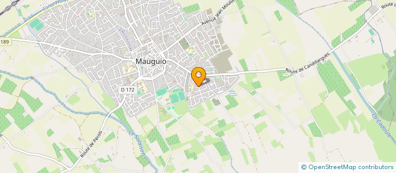 localisation de l'entreprise MONSIEUR ABDERRAZAC ACHAHBOUNI  MAUGUIO