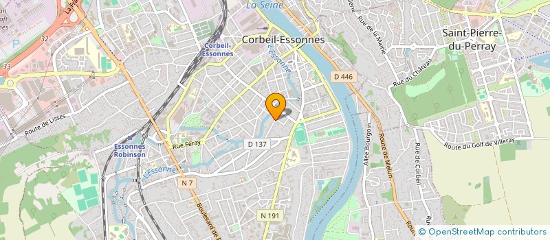 localisation de l'entreprise MONSIEUR ABDERRAZAG MARZOUGUI à CORBEIL-ESSONNES