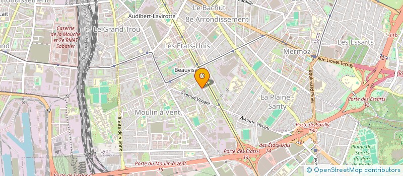 localisation de l'entreprise MONSIEUR ABDERRAZAK ABDEDDAIEM  LYON