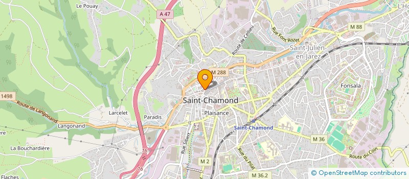 localisation de l'entreprise MONSIEUR ABDERRAZAK AIT ATMANE  SAINT-CHAMOND