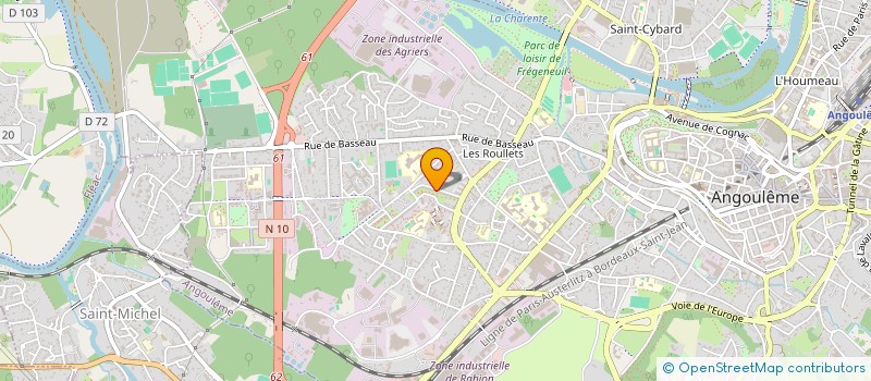 localisation de l'entreprise MONSIEUR ABDERRAZAK AMDOUNI à ANGOULEME