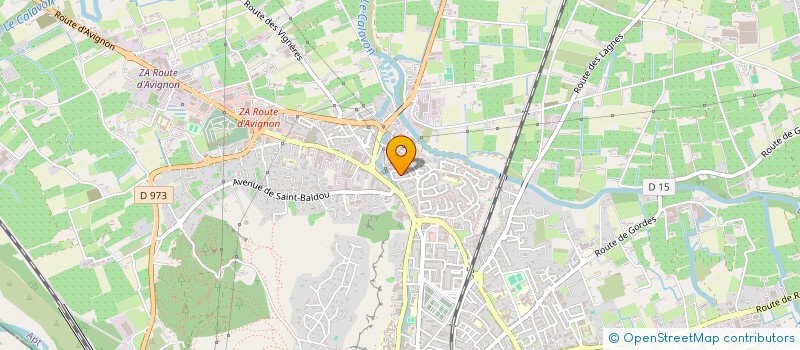 localisation de l'entreprise MONSIEUR ABDERRAZAK AYNAOU  CAVAILLON