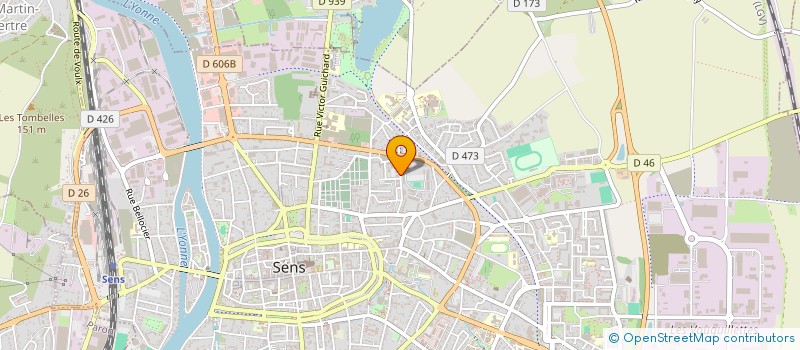 localisation de l'entreprise MONSIEUR ABDERRAZAK BEN HARZALLAH à SENS