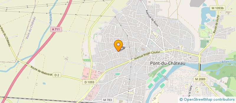 localisation de l'entreprise MONSIEUR ABDERRAZAK BEN KHALIFA  PONT-DU-CHATEAU