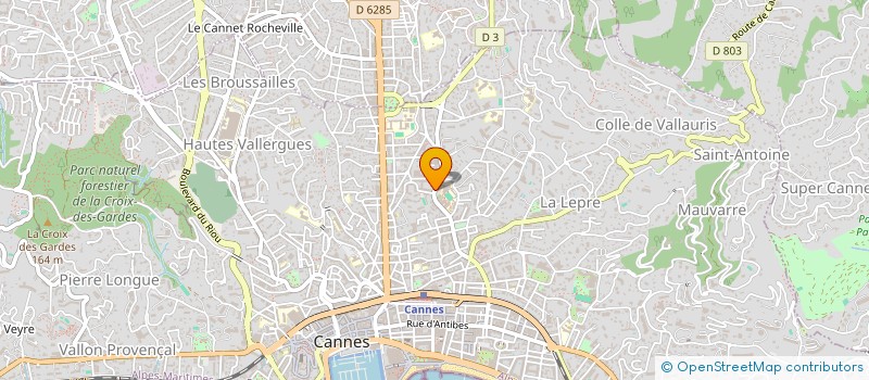 localisation de l'entreprise MONSIEUR ABDERRAZAK BEN MOUSSA à CANNES