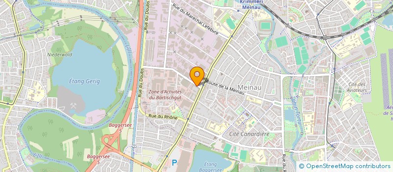 localisation de l'entreprise MONSIEUR ABDERRAZAK BEN ZINA à STRASBOURG