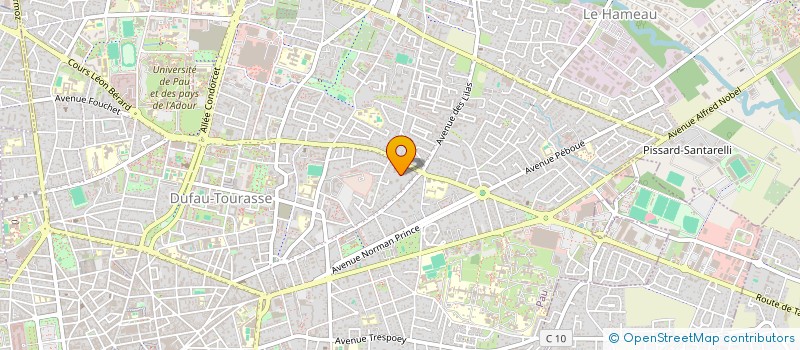 localisation de l'entreprise MONSIEUR ABDERRAZAK BOUZIANE à PAU