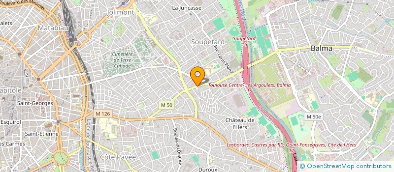 localisation de l'entreprise MONSIEUR ABDERRAZAK DERDOURI à TOULOUSE