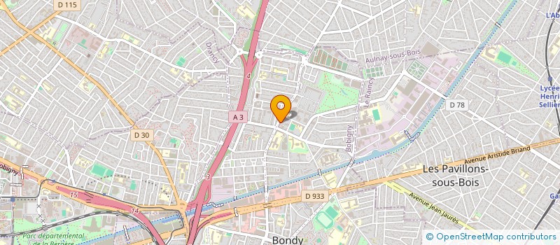 localisation de l'entreprise MONSIEUR ABDERRAZAK EL HITARY  BONDY