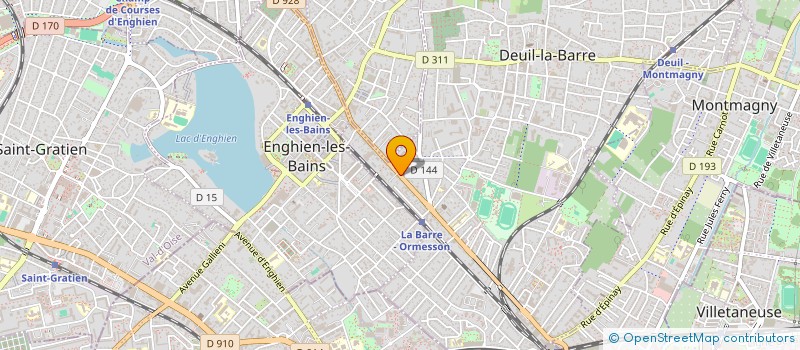 localisation de l'entreprise MONSIEUR ABDERRAZAK HAMDINI  DEUIL-LA-BARRE