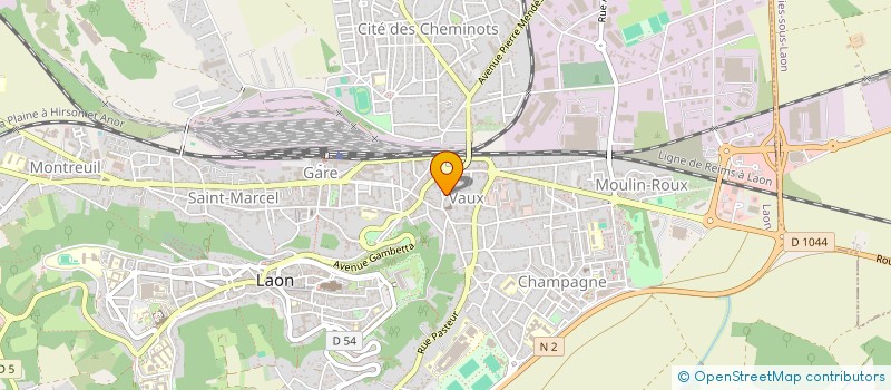 localisation de l'entreprise MONSIEUR ABDERRAZAK LACHIHEB  LAON