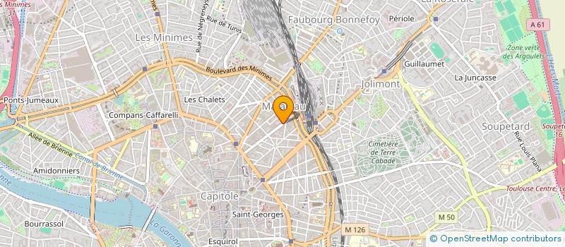 localisation de l'entreprise MONSIEUR ABDERRAZAK LAHMAR à TOULOUSE