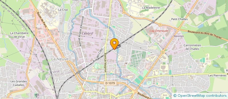 localisation de l'entreprise MONSIEUR ABDERRAZAK LAHRACH à BOURG-EN-BRESSE