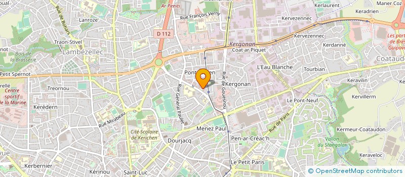 localisation de l'entreprise MONSIEUR ABDERRAZAK MECHTI à BREST