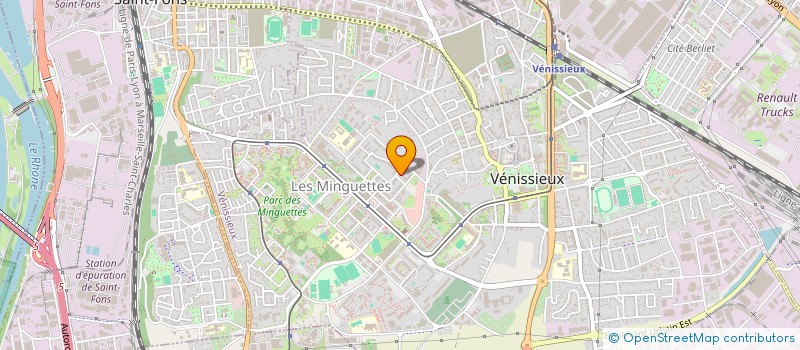 localisation de l'entreprise MONSIEUR ABDERRAZAK OFFAR  VENISSIEUX