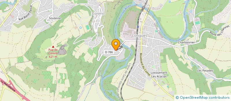 localisation de l'entreprise MONSIEUR ABDERRAZAK ROUABAH  CORENT