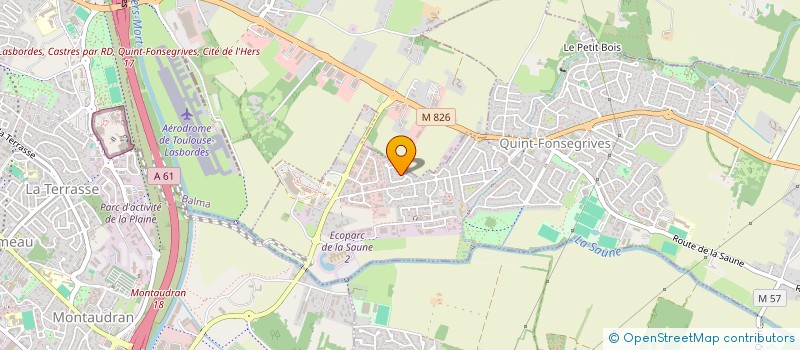 localisation de l'entreprise MONSIEUR ABDERRAZAK YOUSFI  QUINT-FONSEGRIVES