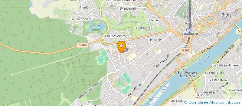 localisation de l'entreprise MONSIEUR ABDERRAZAK ZAAFANE  BLOIS