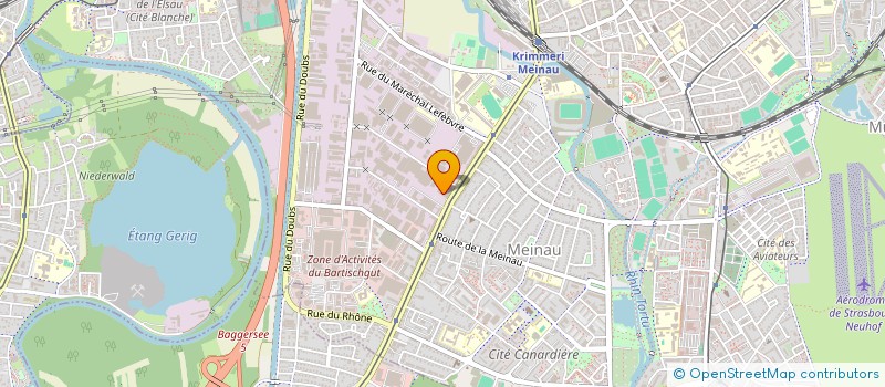 localisation de l'entreprise MONSIEUR ABDERRAZEK GHENNAI à STRASBOURG