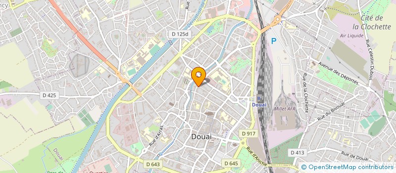 localisation de l'entreprise MONSIEUR ABDERRAZEK GHERISSI  DOUAI