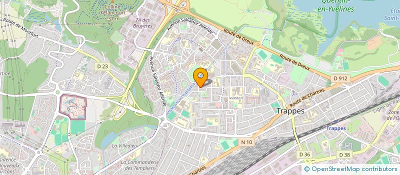 localisation de l'entreprise MONSIEUR ABDERRAZEK ROUABHIA  TRAPPES