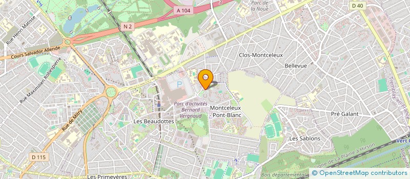 localisation de l'entreprise MONSIEUR ABDERRAZEK SALMI à SEVRAN