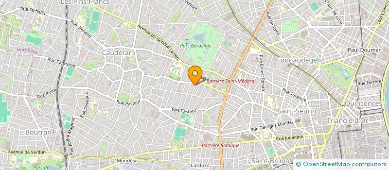 localisation de l'entreprise MONSIEUR ABDERRAZZAG LABIADHE  BORDEAUX