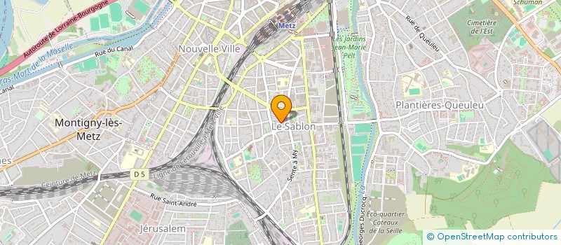 localisation de l'entreprise MONSIEUR ABDERRAZZAK NAICH  METZ