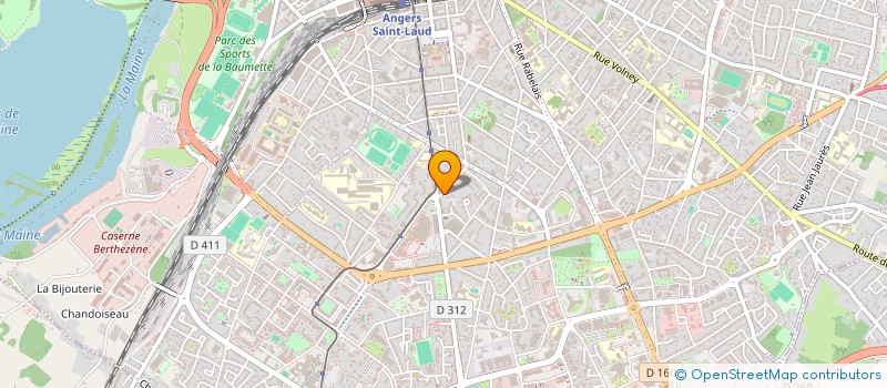 localisation de l'entreprise MONSIEUR ABDERRAZZAK SOUALAH à ANGERS