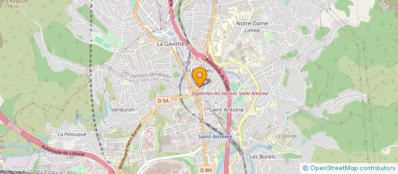 localisation de l'entreprise MONSIEUR ABDERREZAK BERKAT à MARSEILLE