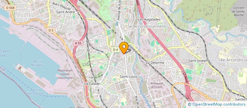 localisation de l'entreprise MONSIEUR ABDERREZAK GUEMBOURA à MARSEILLE