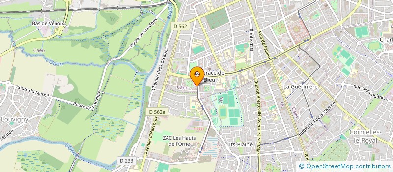 localisation de l'entreprise MONSIEUR ABDERREZAK MENAA à CAEN