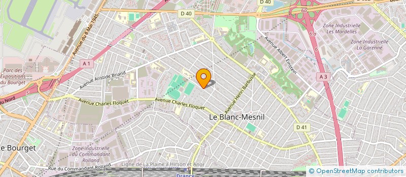 localisation de l'entreprise MONSIEUR ABDERREZAK OULD BOUKHITINE à LE BLANC-MESNIL