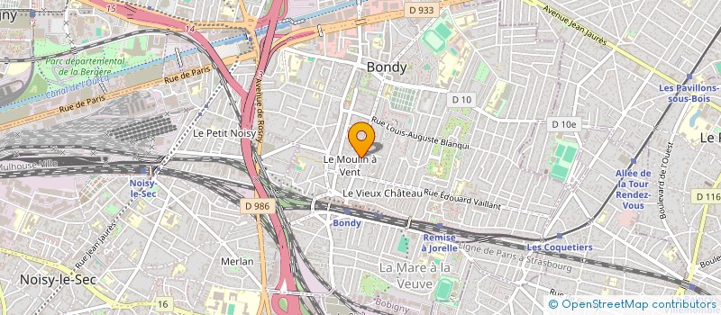 localisation de l'entreprise MONSIEUR ABDERREZZAK FODIL à BONDY