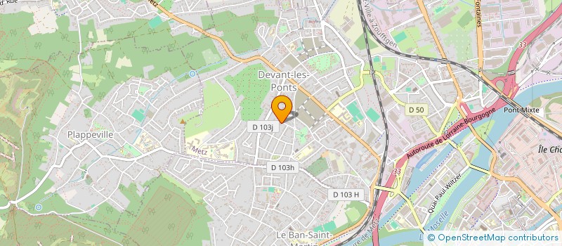 localisation de l'entreprise MONSIEUR ABDERREZZAQ BAACHE  METZ