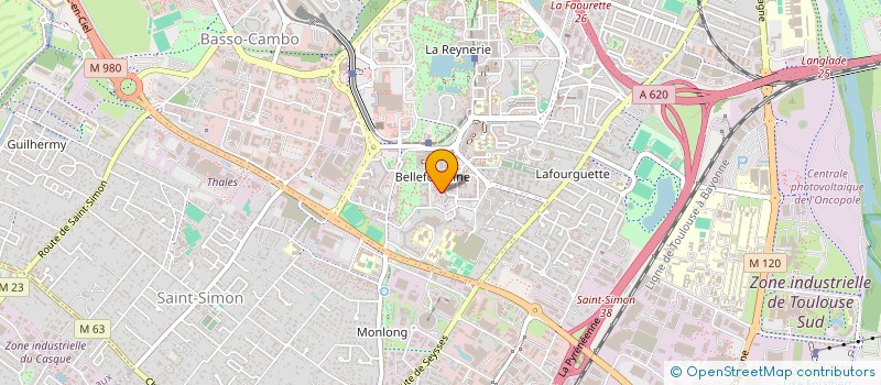 localisation de l'entreprise MONSIEUR ABDERREZZAQ BOUMAZA  TOULOUSE