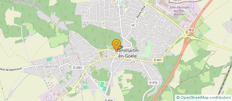 localisation de l'entreprise MONSIEUR ABDERRHAMANE AGZOUM à DAMMARTIN-EN-GOELE