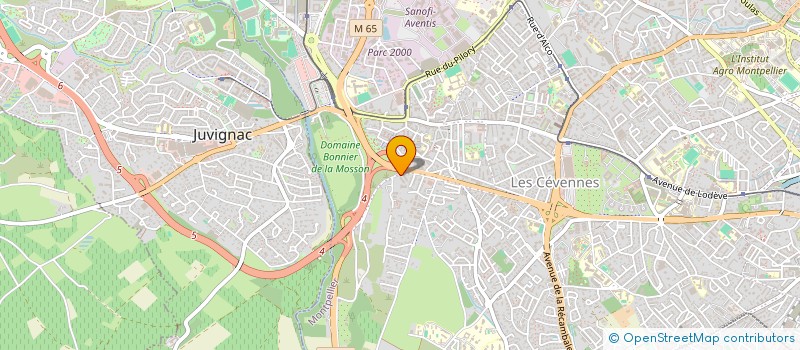localisation de l'entreprise MONSIEUR ABDERRHAMANE AMZIL à MONTPELLIER