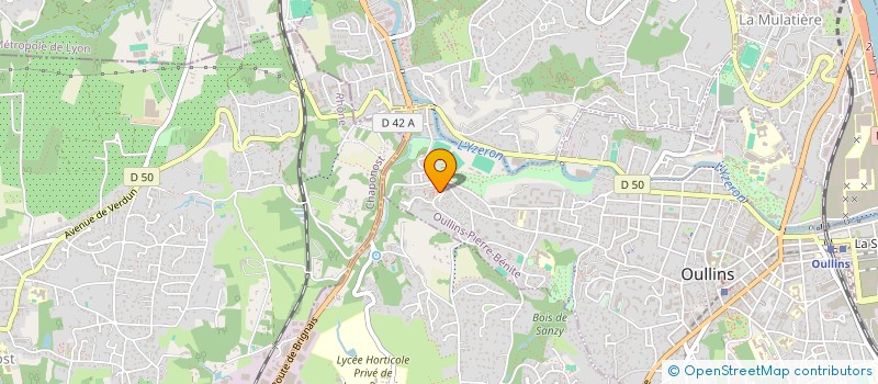 localisation de l'entreprise MONSIEUR ABDERRHAMANE BAAISSA  OULLINS-PIERRE-BENITE