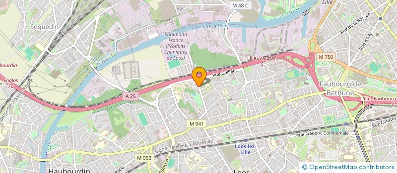 localisation de l'entreprise MONSIEUR ABDESALAM LEMOUDEN  LOOS