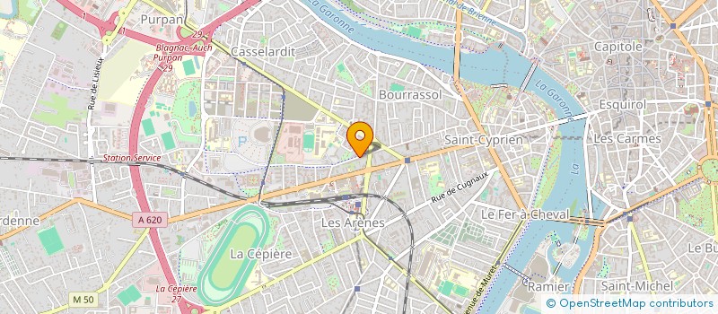 localisation de l'entreprise MONSIEUR ABDESAMAD BOUALI à TOULOUSE