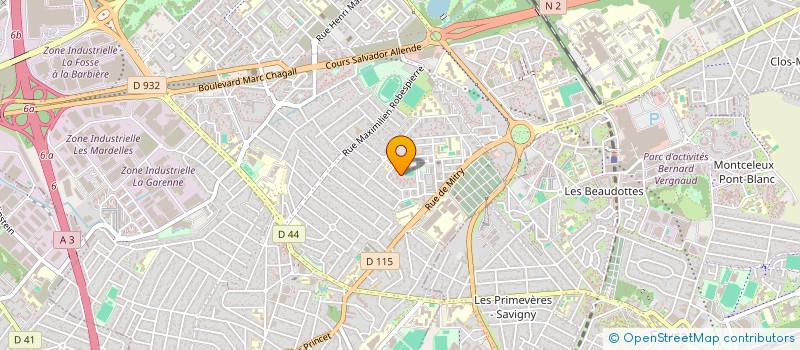 localisation de l'entreprise MONSIEUR ABDESAMAD MOUTAI  AULNAY-SOUS-BOIS