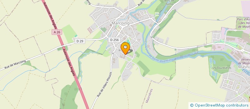 localisation de l'entreprise MONSIEUR ABDESAMADE SEMAOUN  MARCOING