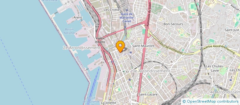 localisation de l'entreprise MONSIEUR ABDESATAR BENHADID à MARSEILLE