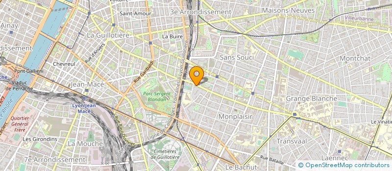 localisation de l'entreprise MONSIEUR ABDESHAFIE MOHAMMED SILIMANE  LYON