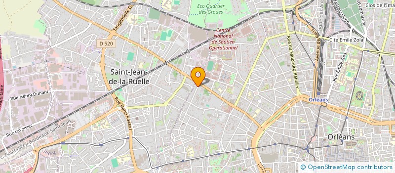 localisation de l'entreprise MONSIEUR ABDESLAM AGUILAL à ORLEANS