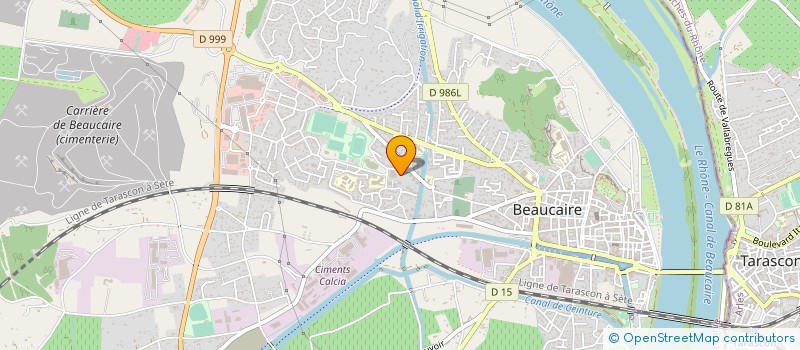 localisation de l'entreprise MONSIEUR ABDESLAM ANTRA  BEAUCAIRE