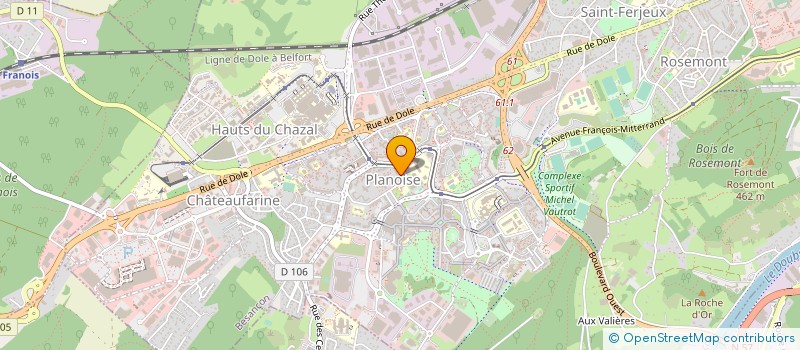 localisation de l'entreprise MONSIEUR ABDESLAM BABAKKI à BESANCON