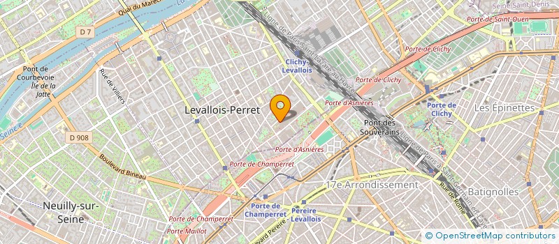 localisation de l'entreprise MONSIEUR ABDESLAM BOUCHAOUIR à LEVALLOIS-PERRET